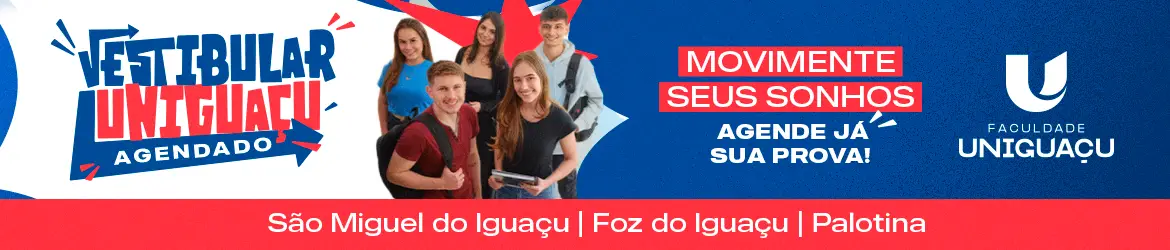Vestibular Agendado Uniguaçu 2026