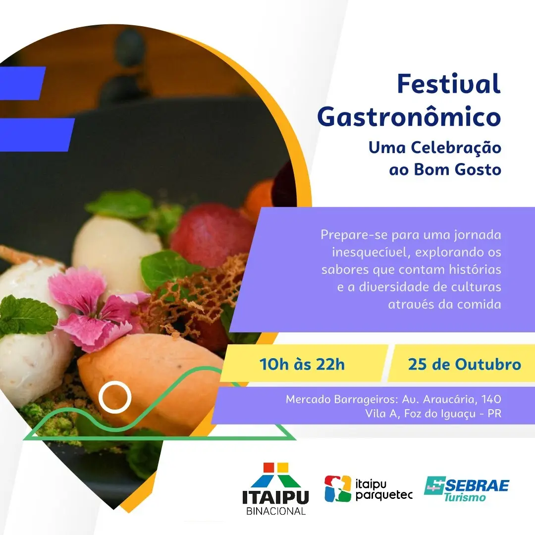 Festival Gastronômico em Foz do Iguaçu
