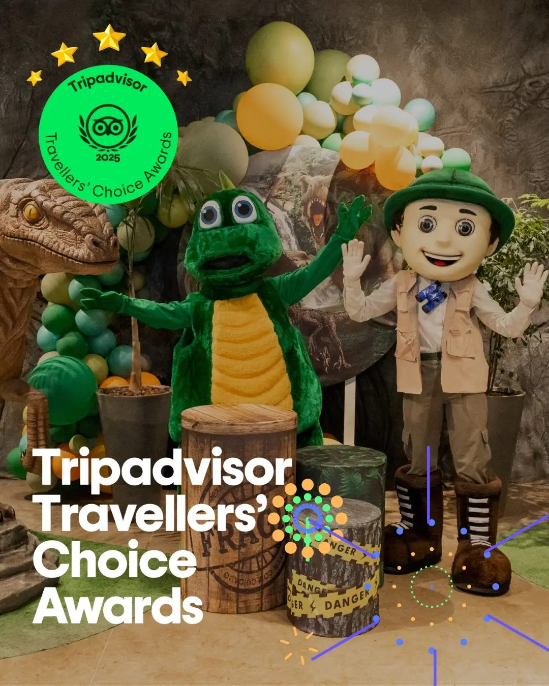 Jurassic Pizza Foz do Iguaçu prêmio Tripadvisor