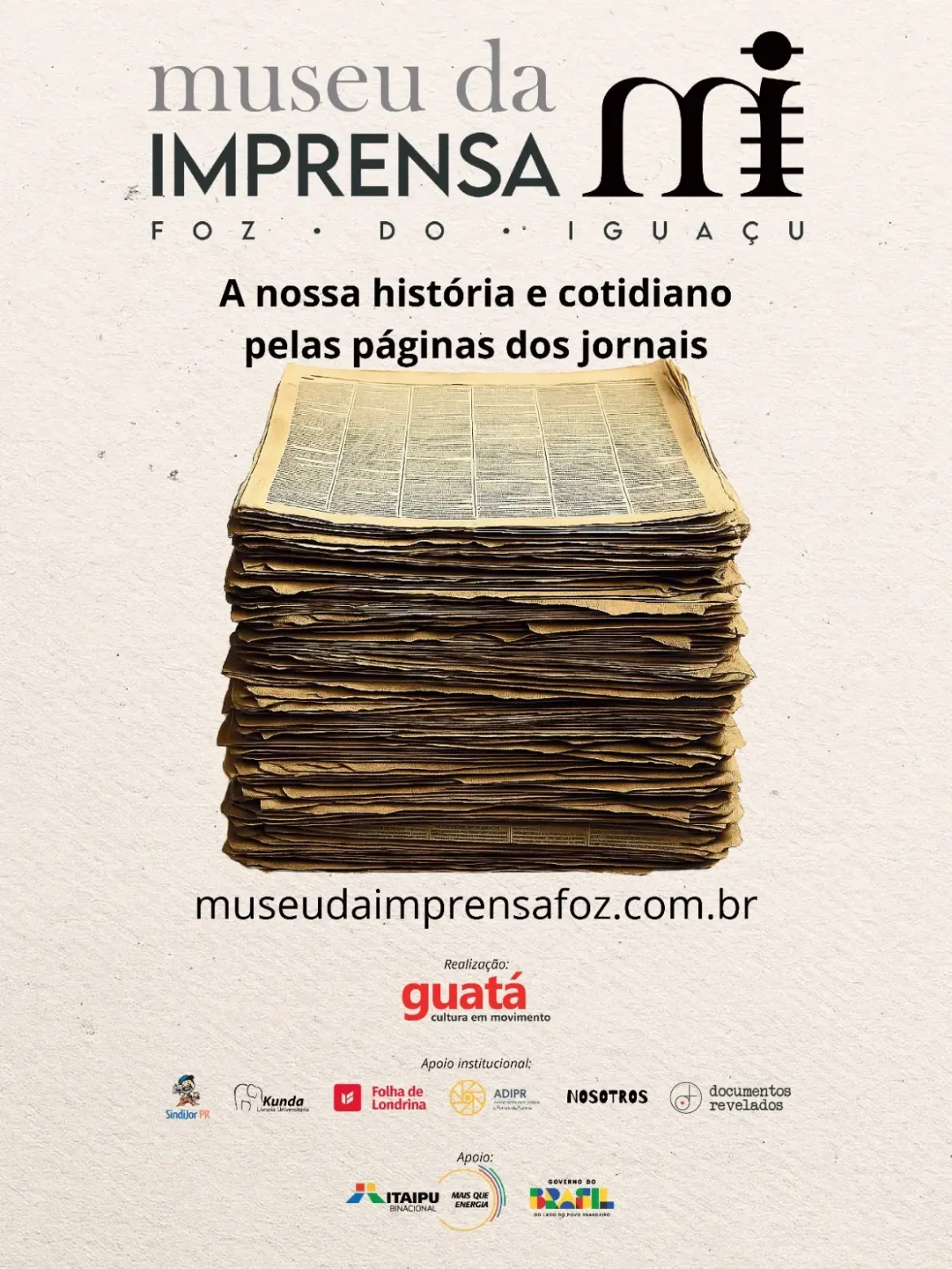 Capas históricas do Museu da Imprensa de Foz