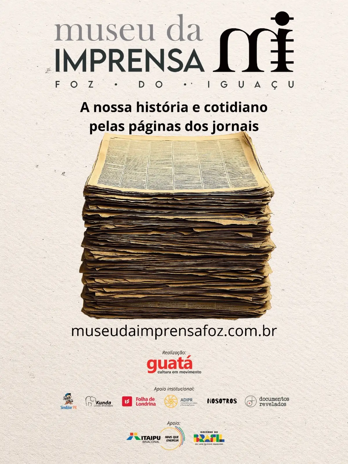Capas históricas do Museu da Imprensa de Foz