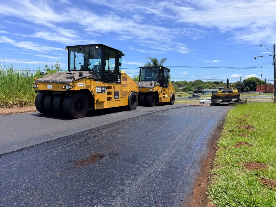 Pano de teste viário