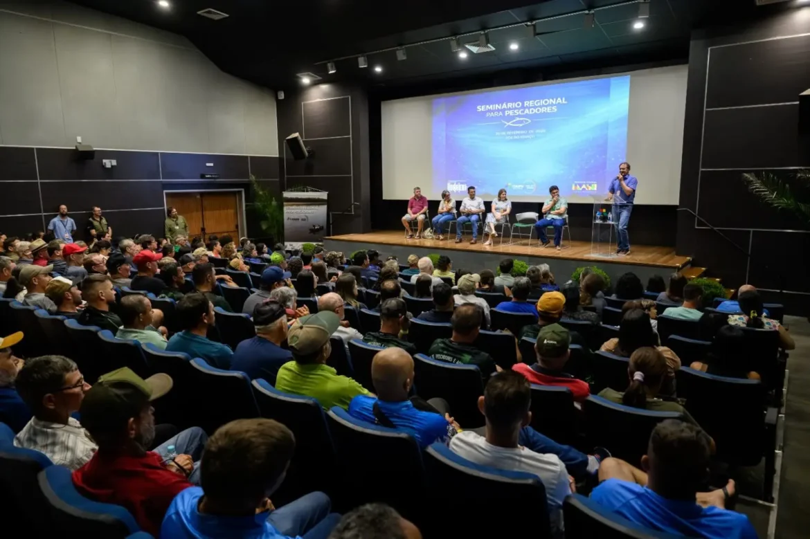 apoio da Itaipu aos pescadores