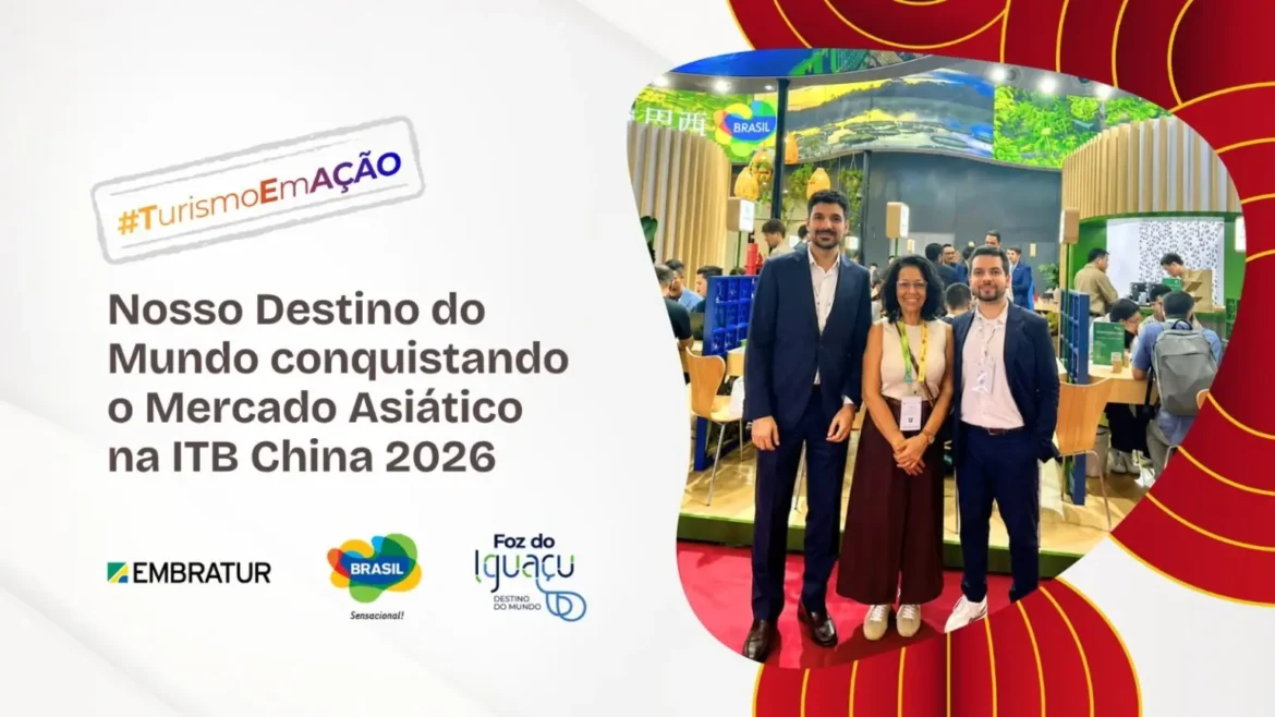 Foz do Iguaçu participa da ITB China 2026