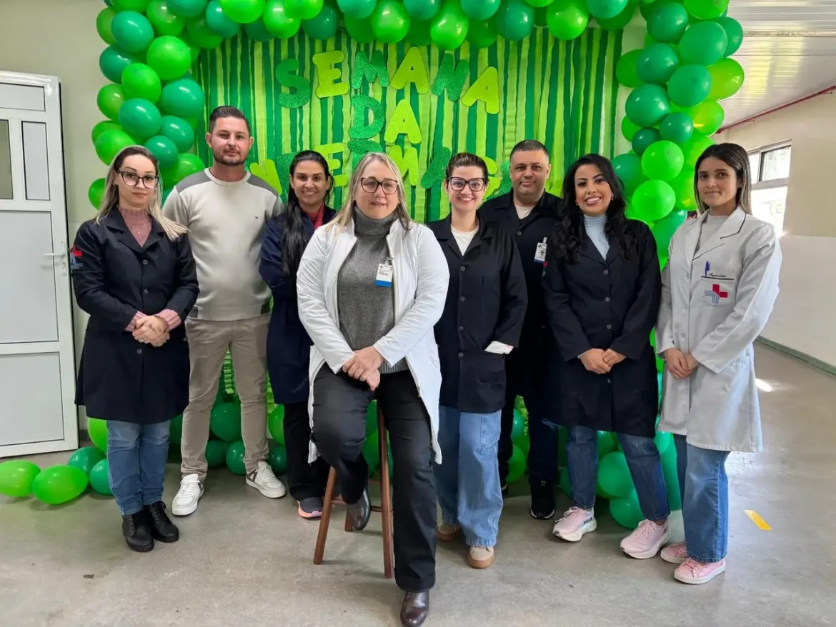 Semana da Enfermagem Hospital Municipal Padre Germano Lauck