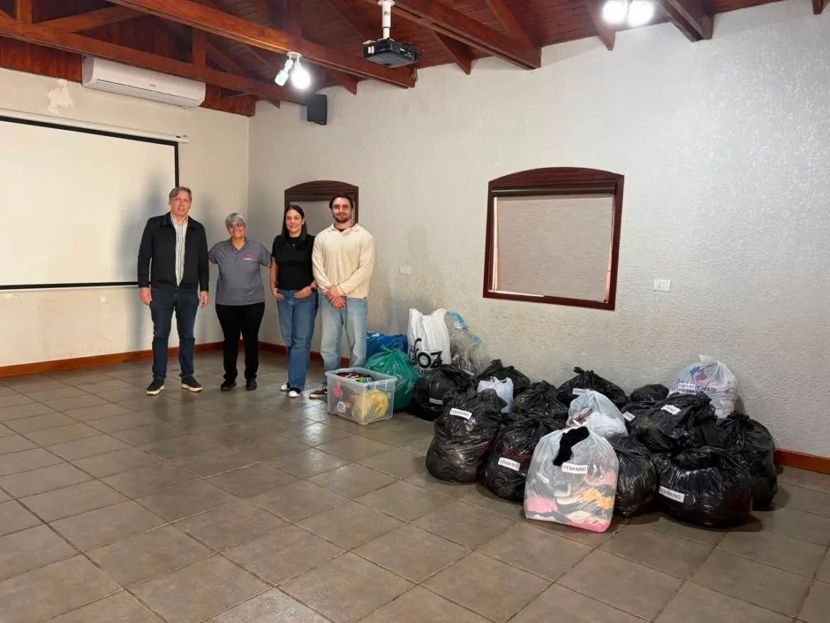 Campanha do Agasalho Fisco Cataratas 2026 arrecada 1.395 peças
